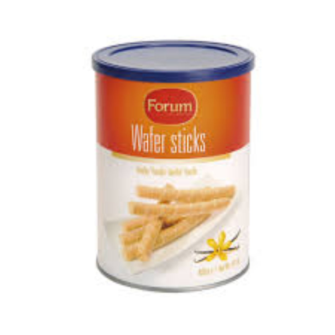 FORUM WAFER STICK VANILLA TIN 400G